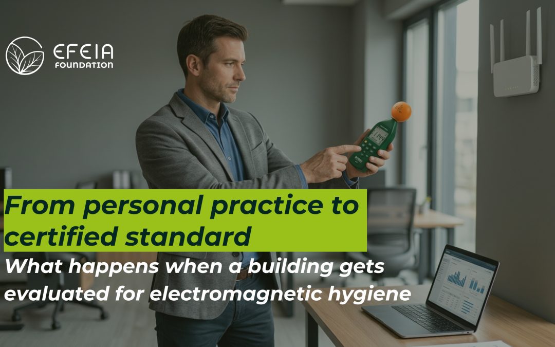 From personal practice to certified standard: What happens when a building gets evaluated for electromagnetic hygiene