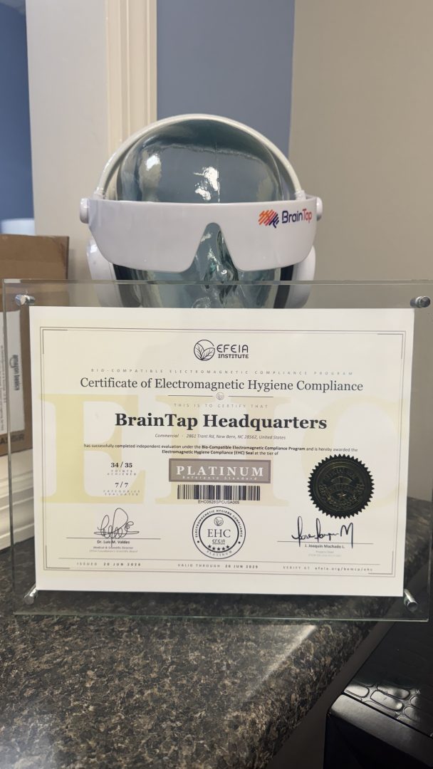 BrainTap certificate